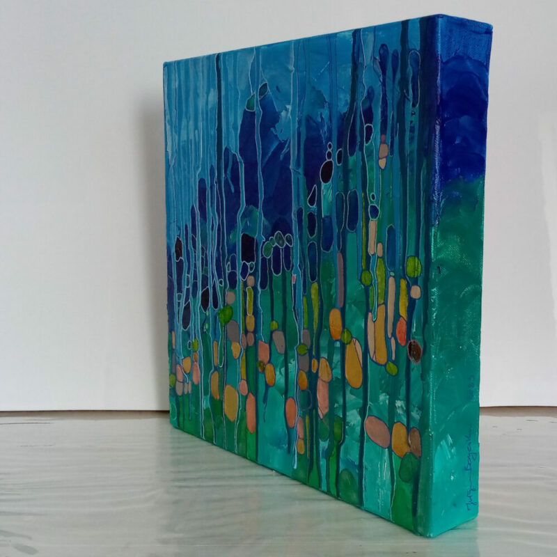 petits tableaux abstraits et originaux peinture acrylique