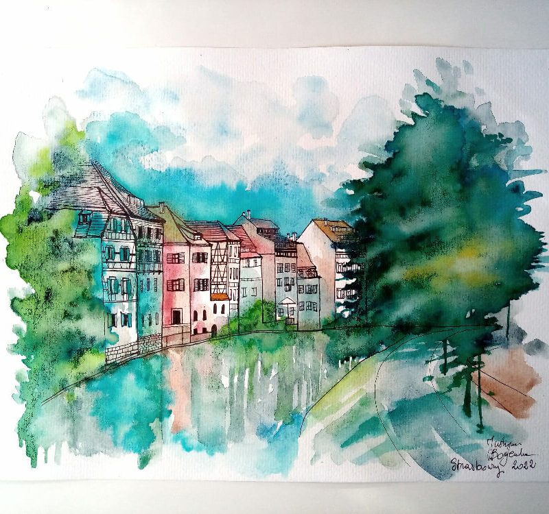 aquarelle strasbourg2 (1)