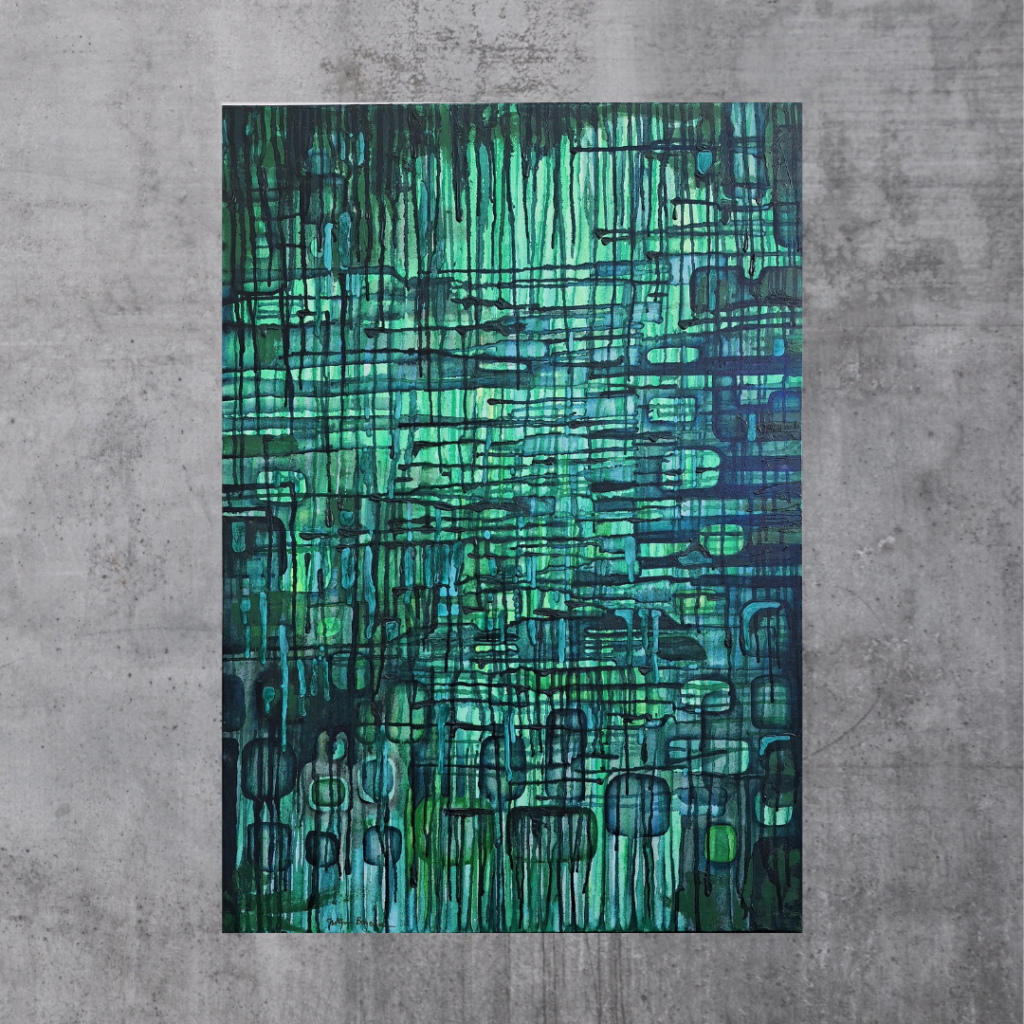 tableau abstrait amazonia 2 tableau abstrait amazonia 2