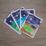 cartes fait main paysages du soir