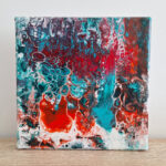 petite tableau peinture fluide