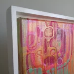 grand tableau abstrait 50cm x 50cm