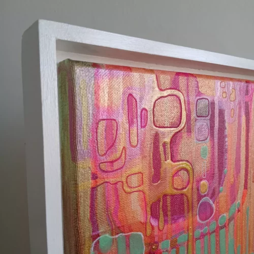 grand tableau abstrait 50cm x 50cm