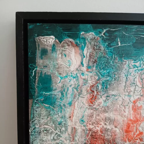 tableau abstrait cendres 6
