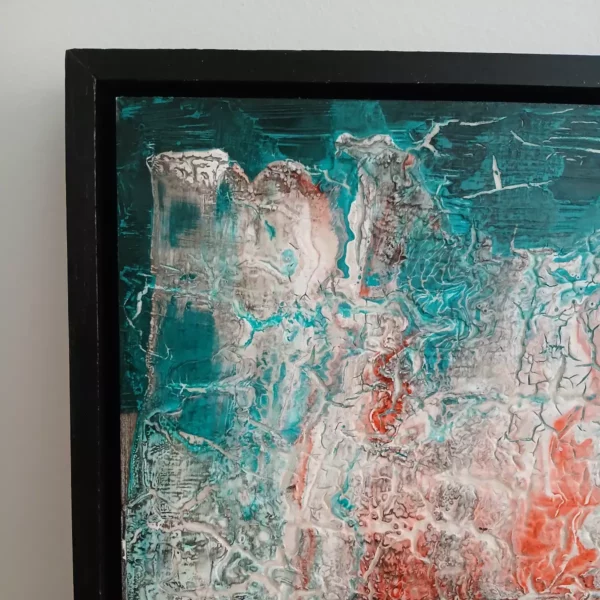 tableau abstrait cendres 6