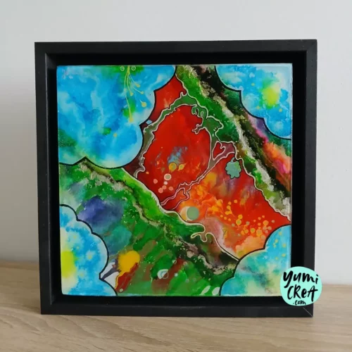 tableau abstrait larmes de geant 4 1