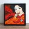 tableau geisha peinture 2 1