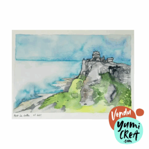lavis fort la latte paysage bretagne