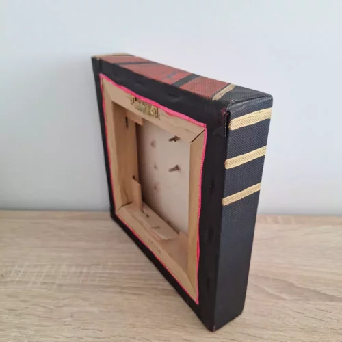 tableau steampunk l'âme de la machine 20cm x 20cm