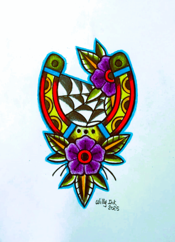 dessins old school pour le tatouage signé willy ink à lyon