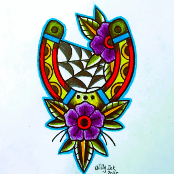 dessins old school pour le tatouage signé willy ink à lyon