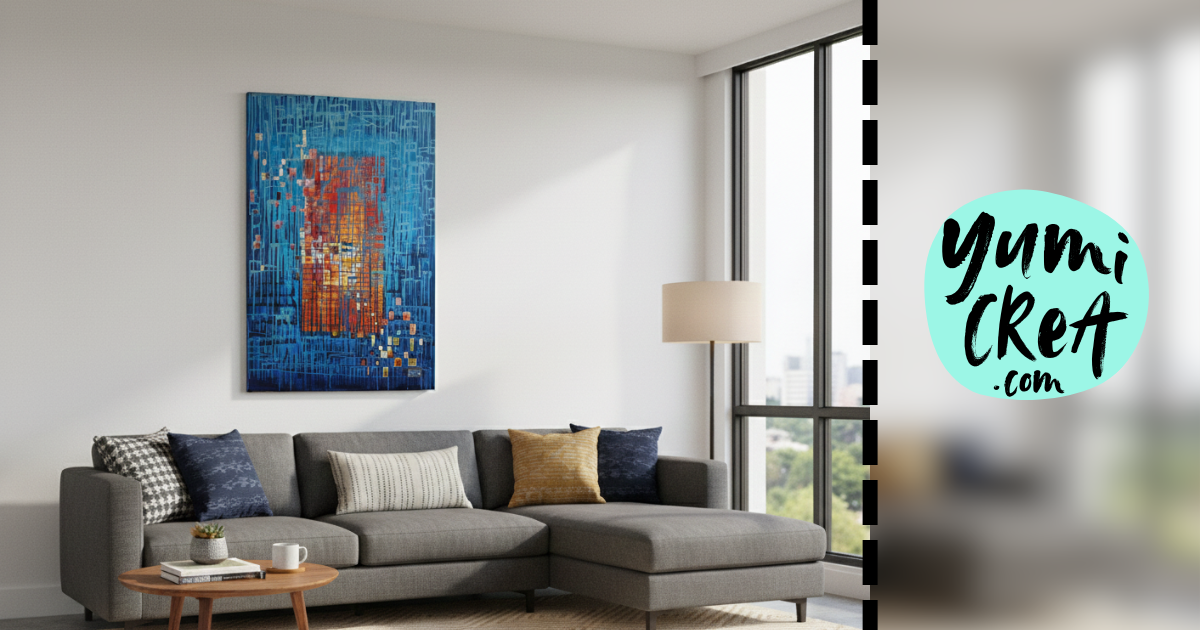 grand tableau pour un salon